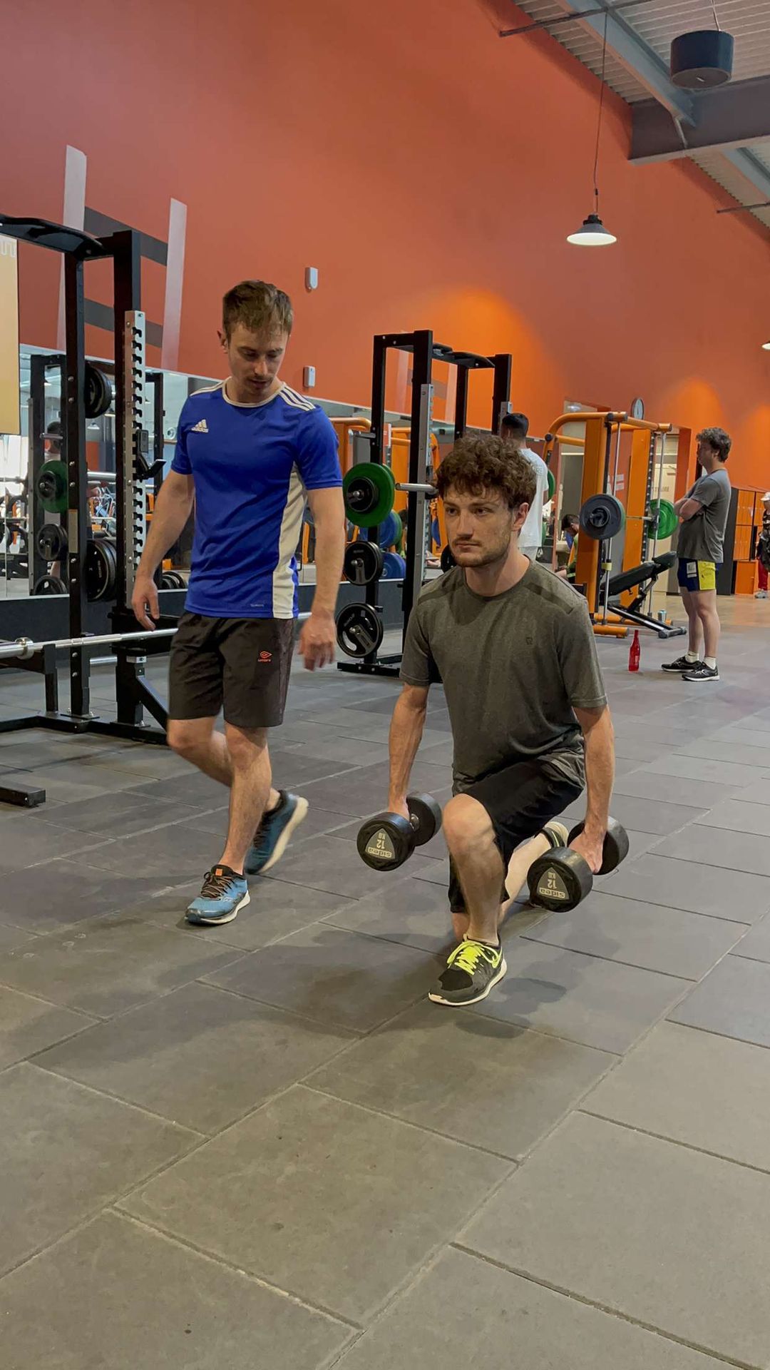Séance de coaching sportif en salle Séance de coaching sportif en salle