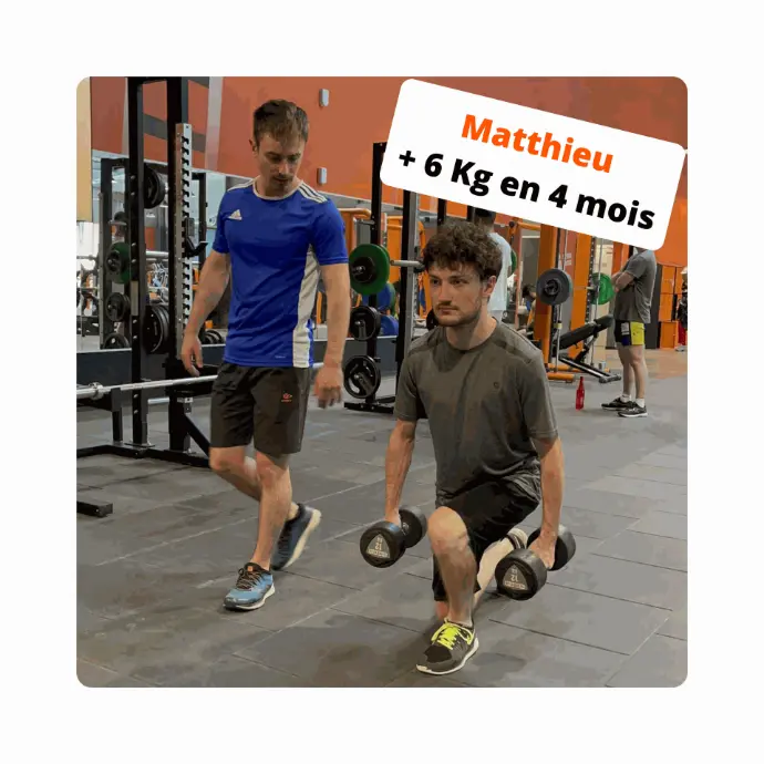 Coach sportif Saint-Étienne - Prise de masse